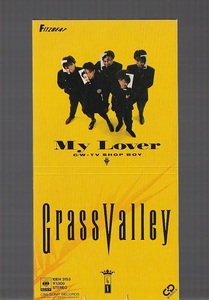 送料込み 美品 8cm シングル SCD シングル GRASS VALLEY グラスバレー MY LOVER / TV SHOP BOY 定価1000円盤 10EH-3153 出口雅之 上領亘