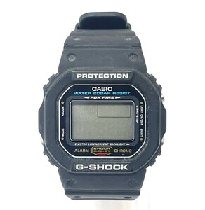 【ST4238MG】【1円～】カシオ G-SHOCK ジーショック DW-5600E デジタル フォックスファイヤー ブラック 時計 CASIO 説明書有 ※ジャンク