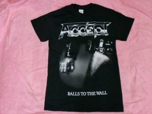 ACCEPT アクセプト Tシャツ S バンドT ロックT Balls To The Wall Scorpions Helloween