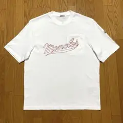 極美品　モンクレール　Tシャツ　2023SS ホワイト　L　国内正規品　511