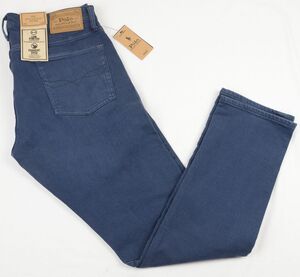 ●定価34100円POLO RALPH LAUREN ポロラルフローレンSULLIVAN SLIMサリバンスリムデニムパンツ(33-32(83cm)(実質86cm),ブルー)新品