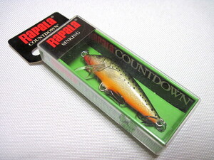 ナチュラルプリント《RaPaLa》カウントダウンラパラ【CD-5 RFSM】管釣りエリアトラウト小型ミノー＿バルサ製 COUNTDOWN シンキング SINKING