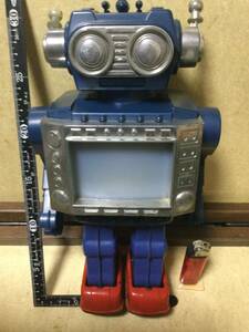 テレビロボット　全高29cm バッテリー走行　堀川toy 1970年代