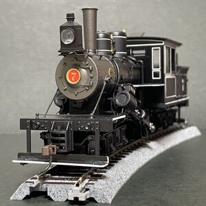 動作未確認 BACHMANN バックマン SL クライマックス式蒸気機関車 鉄道模型 HOゲージ 軌間16.5mm 縮尺1/87 香港製 HONG KONG ■ 松1279 三