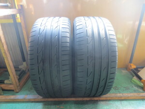 ☆スピスタ☆タイヤ　ブリヂストン　POTENZ S001　RFT　245/40R17　2本　17T639　中古　16