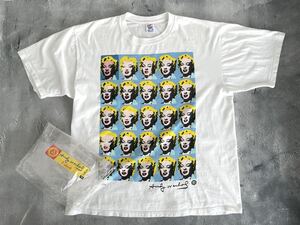 【ヴィンテージ】90s ANDY WARHOL マリリンモンロー Tシャツ XL