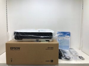 【未使用品】 EPSON エプソン ビジネスプロジェクター EB-S04 H716D 241205SK750046