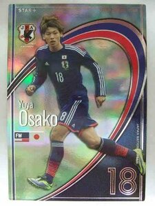 大迫　勇也 日本代表 ST+ パニーニフットボールリーグ Panini Football League 2014　02 pfl06-156(中古品)　(shin