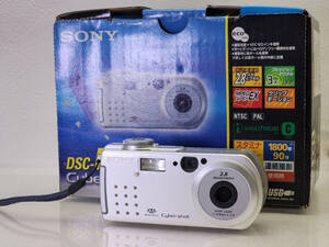 ★ R60625　SONY ソニー　Cyber-shot サイバーショット　DSC-P3　コンパクトデジタルカメラ　元箱付き ★