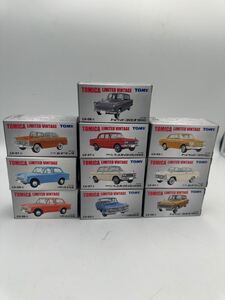 ② TOMICA LIMITED VINTAGE トミカ リミテッドヴィンテージ 10点 セット クラウン グロリア スカイライン トヨペット 日産 コロナ ミニカー