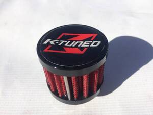 K-tuned K20 K24 バルブカバーブリーザーフィルター USDM type-R DC5 FD2 EP3 CL7VC-VENT 正規輸入品 即納