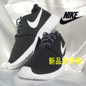 新品送料無料★ナイキNIKE W ROSHE ONE ローシ ワンレディースシューズ黒白スニーカー24cm