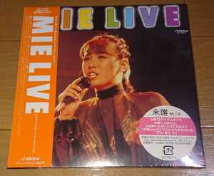 【廃盤新品】ＭＩＥ「ＭＩＥ ＬＩＶＥ＋２」(紙ジャケット仕様)☆ピンク・レディー☆未唯mie☆窓辺から☆