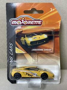 即決有★マジョレット majorette 海外 LAMBORGHINI GALLARDO ランボルギーニ ガヤルド イエロー 黄★ミニカー