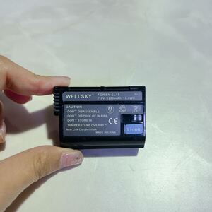 WELLSKY EN-EL15 互換バッテリー　充電バッテリー　動作未確認　Y