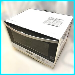 中古 ●東芝●電子レンジ ER-RD8 2018年製 ホワイト フラット庫内