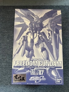 ガンダムSEED 1/100 07 ZGMF-X10A フリーダムガンダム メッキバージョン 萬代屋限定