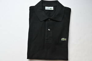 LACOSTE　ラコステ フランス製ポロシャツ　L1212L　黒　2