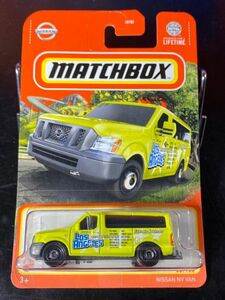 MATCHBOX マッチボックス MBX NISSAN NV VAN 日産 ニッサン LOSANGELES