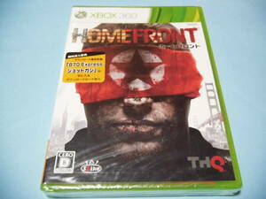 ★XBOX360＿＿＿ホームフロント　未開封：難有品　ケース破損＿＿＿HOME FRONT