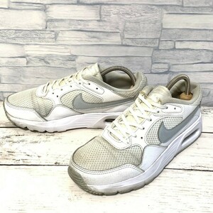 R5648bE NIKE ナイキ スニーカー ホワイト×グレー レディース 22.5cm AIR MAX SC エアマックスSC ローカット シューズ 靴 CW4554-100