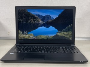 中古ノートパソコン★Windows10★toshiba Core i3-7100U/@2.40GHz/4GB/HDD 250GB/15インチ以上★