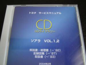 絶版品★ソアラ【10/20/30系】解説書・修理書・電気配線図集・取扱書