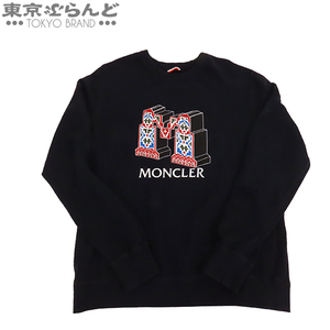 101712565 モンクレール MONCLER 2020年モデル ジーニアス スウェットシャツ F10928G71010 ネイビー コットン XL スウェット メンズ