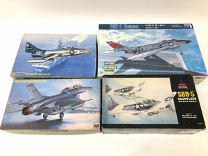 〇現状品 戦闘機 おまとめ F3H-2 デーモン/F9F-5 パンサー/F-16B PLUS ファイティング ファルコン/SBD-5 ドーントレス 同梱不可 1スタ