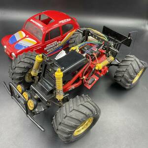 タミヤ RC モンスタービートル オフロードカー シャーシ ボディ 全長約40cm ジャンク 