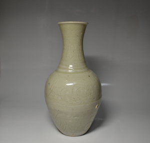 中国美術　定窯　白磁　白釉　花瓶　置物　