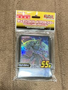 新品未開封【遊戯王 ブラック・マジシャン スリーブ 55枚入】コナミフレンドリーショップ限定品 Yugioh Dark Magician sleeve プロテクター