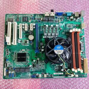 ASUS P8B-X マザーボード (CPU Xeon E3 1230 v2 搭載)＋メモリ2GB付き