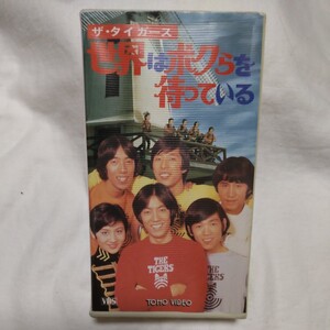 沢田研二 ザ・タイガース VHSビデオ 世界はボクらを待っている