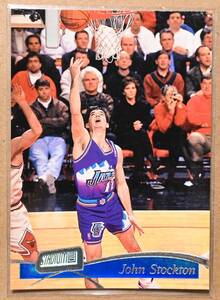 JOHN STOCKTON (ジョン・ストックトン) 1998 TOPPS STADIUM CLUB トレーディングカード 68 【90s UTAH JAZZ ユタジャズ】