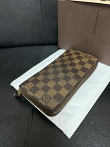 ルイヴィトン ジッピーウォレット ダミエ ラウンドファスナー長財布LOUIS VUITTON