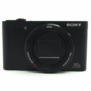 1円【一般中古】SONY ソニー/【通電確認済み】コンパクトデジタルカメラ/ブラック/DSC-WX500/18