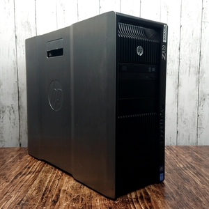 【BIOS確認済】HP Z820 Workstation Xeon E5-2630 V2 2.60GHz 16GB Quadro K4000 HDD500GB×3 OS無 パソコン ワークステーション