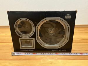 MR.AUDIO HI-FI 3-WAY SPEAKER SYSTEM 2x50Watt.MAX MR-9000