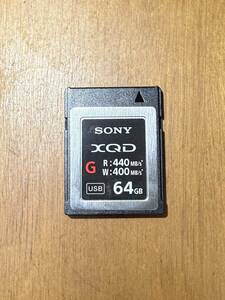 SONY XQDメモリーカード　64GB