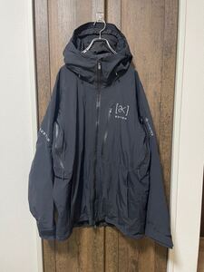 定価64,900円 即決 美品 Burton ak サイクリック GORE-TEX 2L ジャケット XL True Black 黒 スキー スノボウェア バートン ゴアテックス