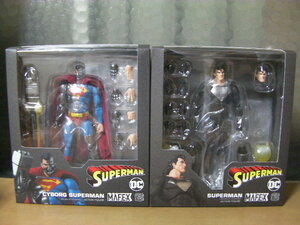  正規品　新品未開封　マフェックス　スーパーマン リターンズ　サイボーグ　MEDICOMTOY MAFEX SUPERMAN RETURN CYBORG SUPERMAN DC 