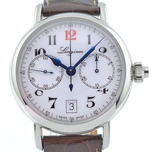 ロンジン LONGINES L2.775.4 ヘリテージ コラムホイール式 ワンプッシュクロノグラフ 自動巻き メンズ 美品 箱付き E#136362