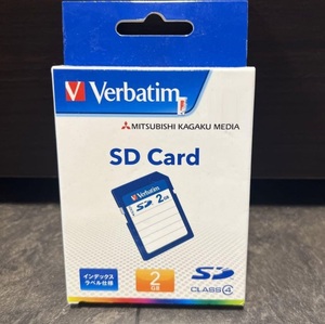 2GB SDカード Verbatim 2GB SDメモリーカード フラッシュメモリ貴重な2G SDST2GVB1 三菱化学メディア株式会社