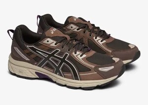 「asics」 GEL-VENTURE 6 US8.5/26.5cm 送料込み/未使用品/ブラウン/海外限定/完売/アーカイブ/レア/インライン