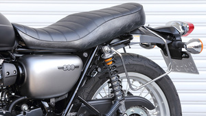 キジマ バッグサポート クロームメッキ W800/650/400 左側用 210-4981