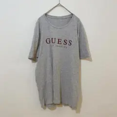 y1007【GUESS ゲス】Tシャツ　半袖　ブランドロゴ　バックプリント