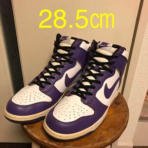 28.5㎝ NIKE DUNK HIGH 08 VIRSITY PURPLE ナイキ ダンク ハイ バーシティー パープル 317982-500 2010年製