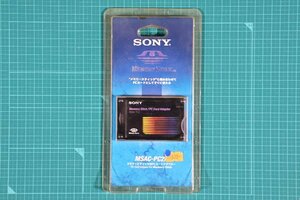 SONY メモリースティック用PCカードアダプター MSAC-PC2N 未使用 R00173