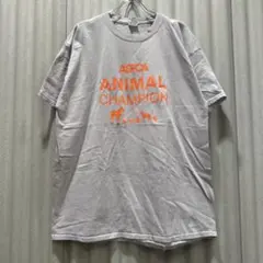 【送料無料】USA古着ポートカンパニー ASPCA ロゴプリントTシャツ